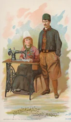 Sewing Machine, Netherlands, Island Marken